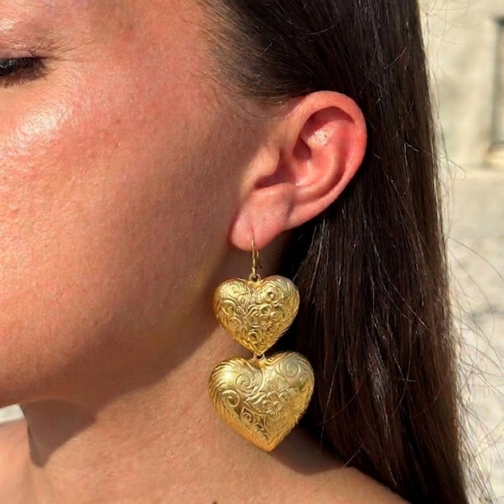 Ornate Heart Drops