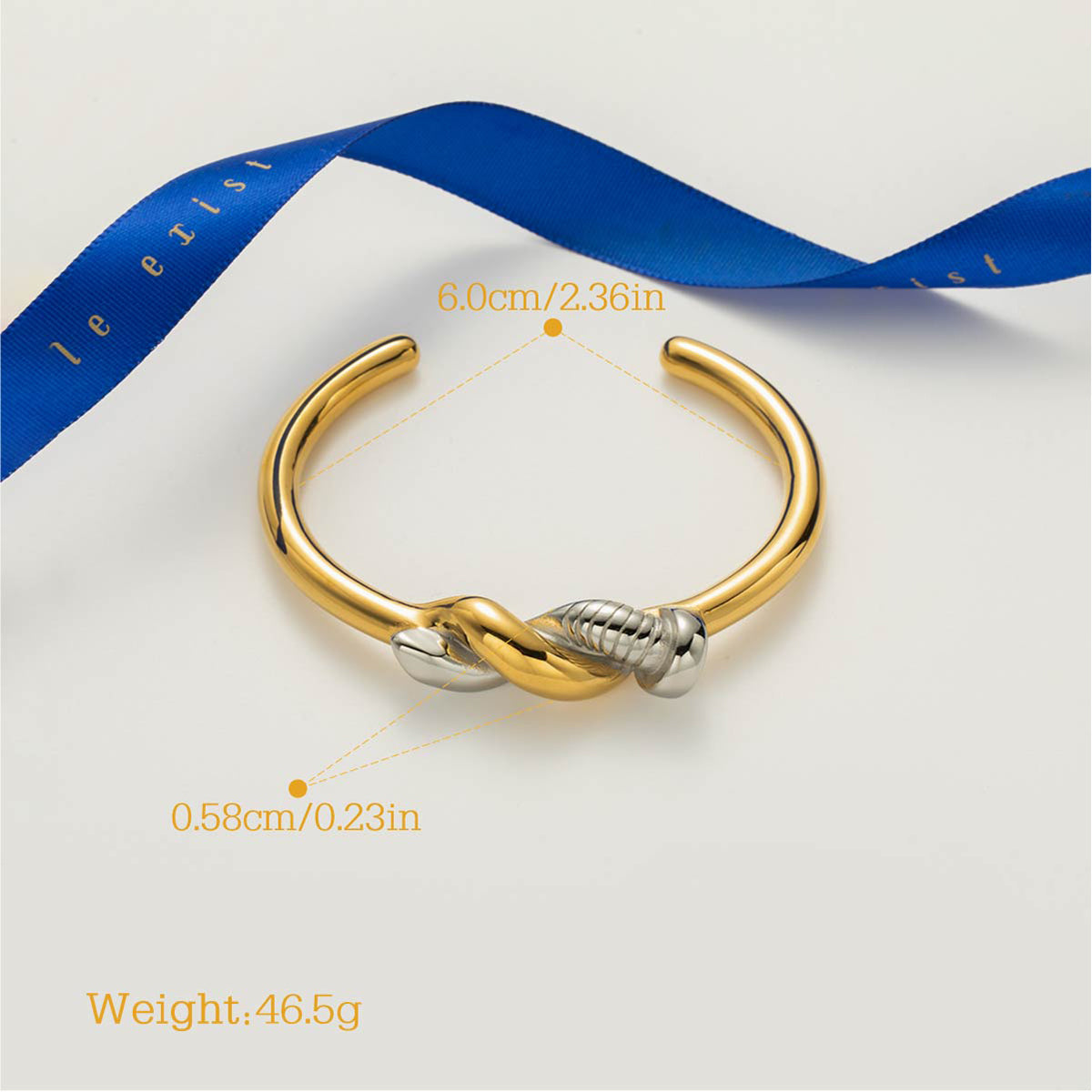 Duality Twist Bangle