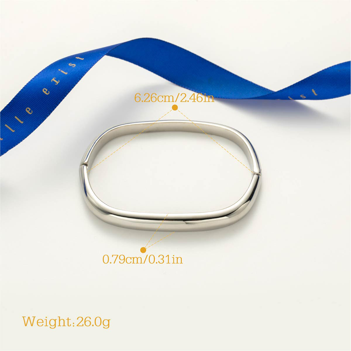 Silver Minimalist Bangle