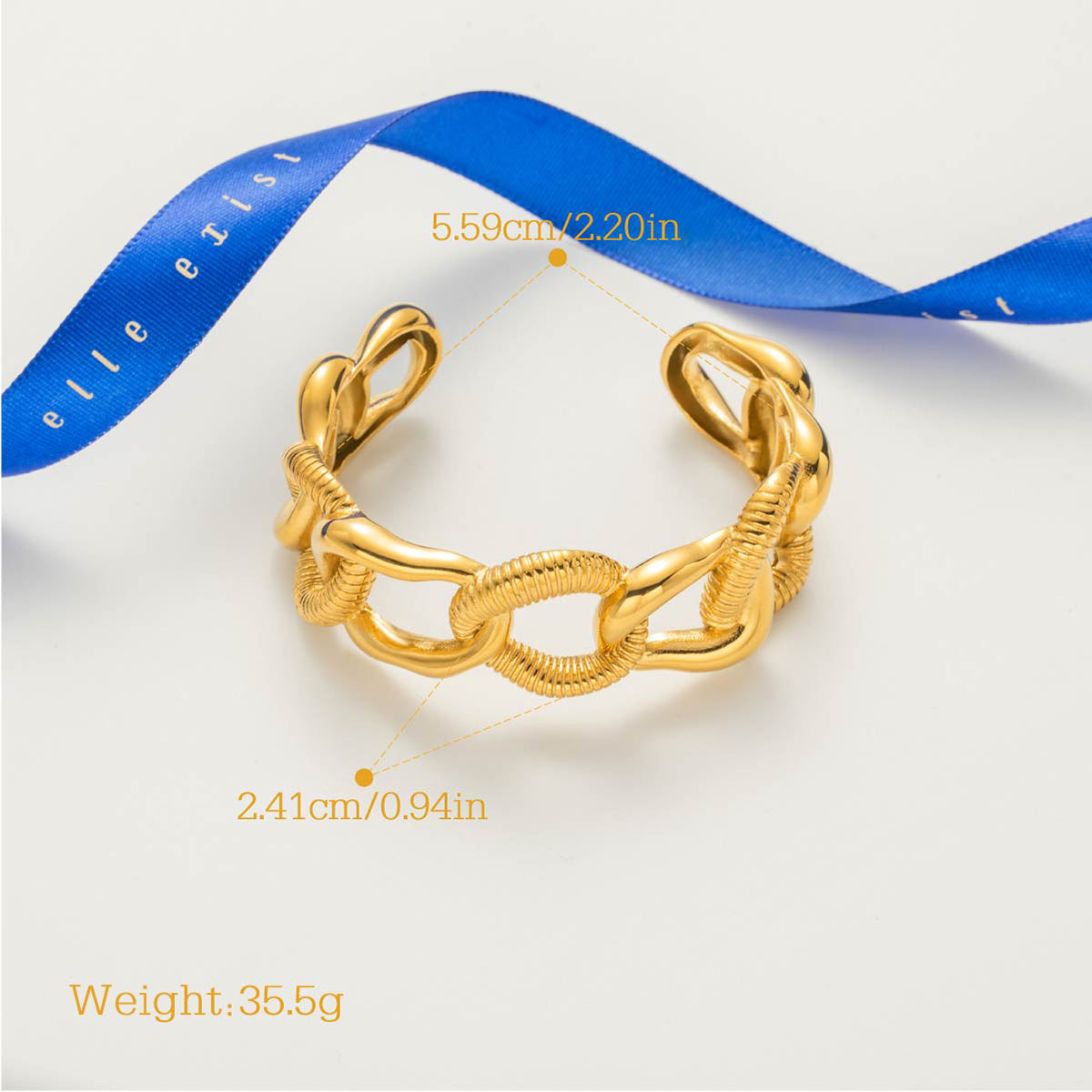 Luxe Link Cuff