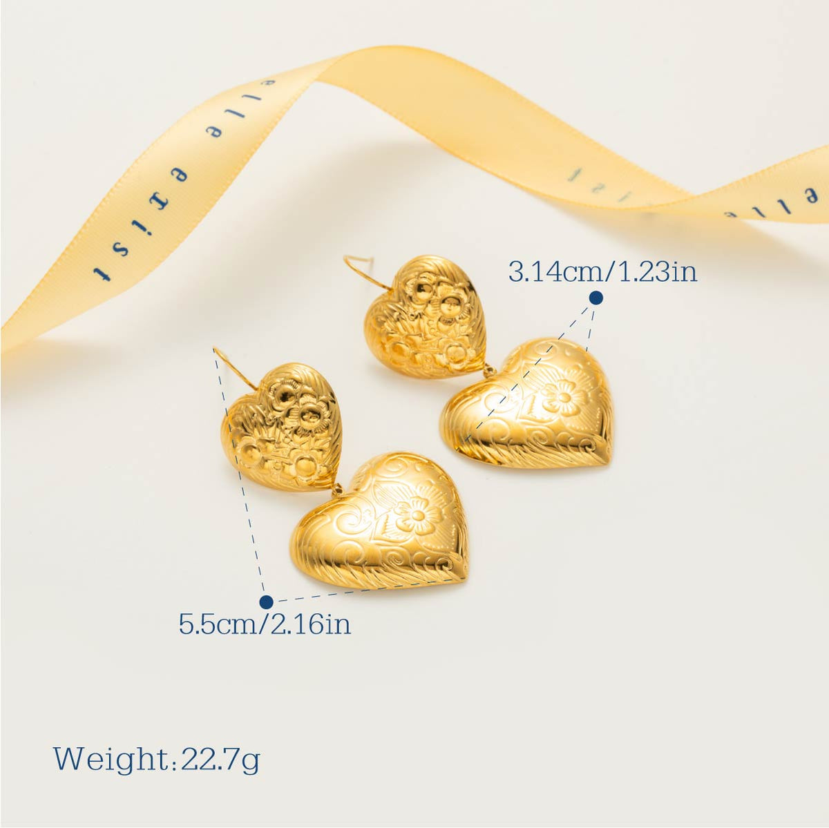 Ornate Heart Drops