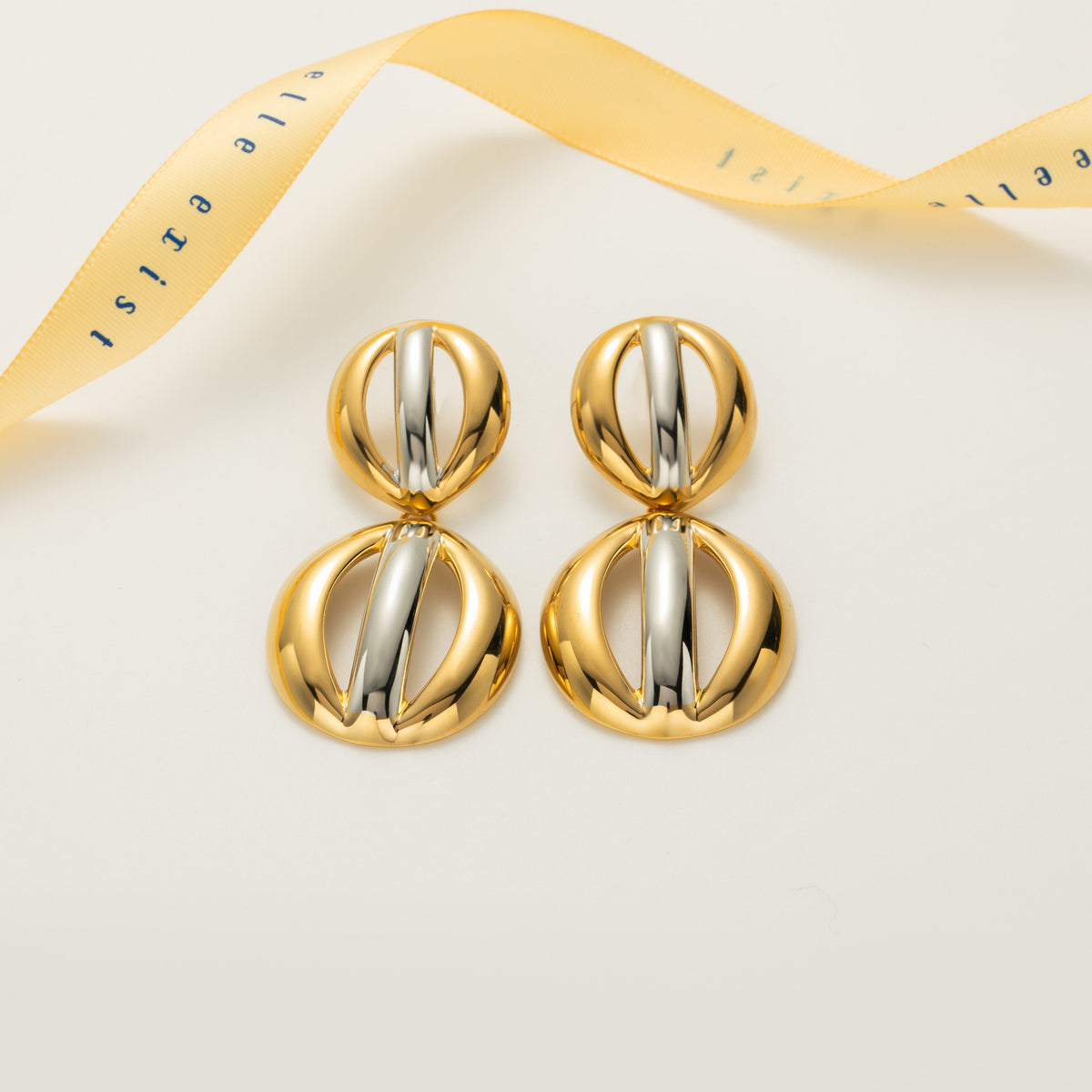 Geometric Statement Earrings