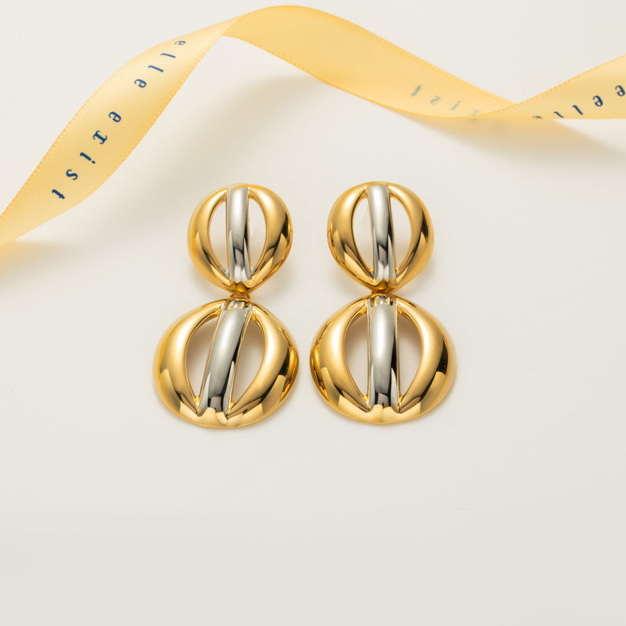 Geometric Statement Earrings