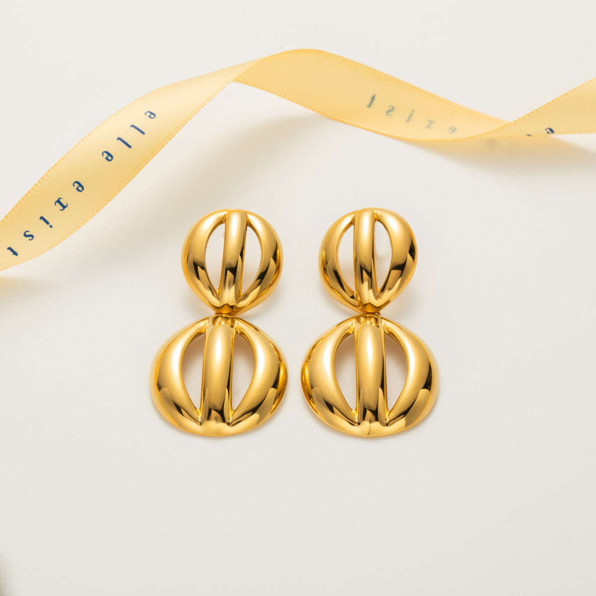 Geometric Statement Earrings