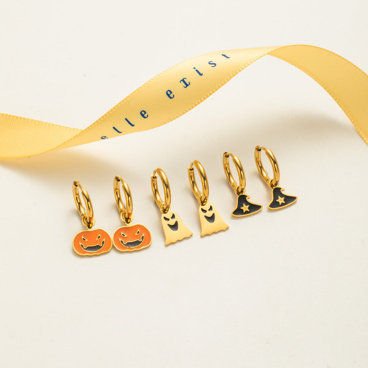 Halloween Charm Hoops Set