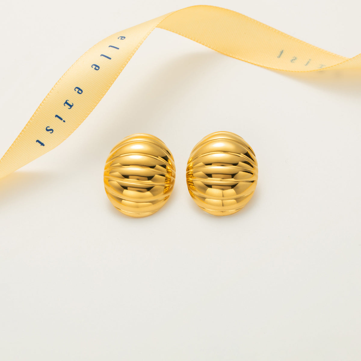 Sculpted Dome Earrings