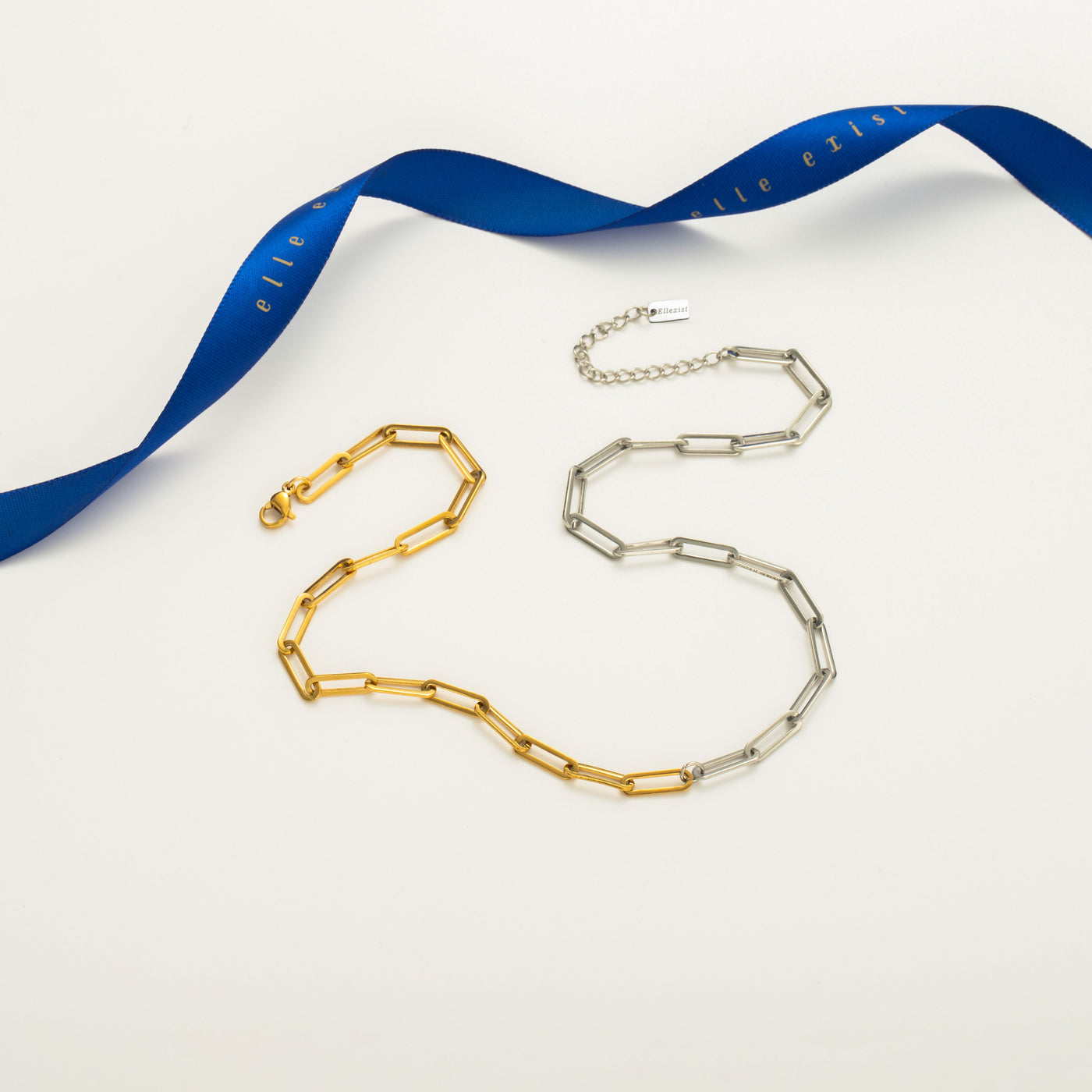 Dual-Tone Link Chain Choker